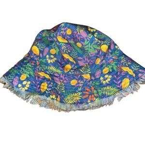 Little Brownie Girl Reversible Floral Bucket Hat One Size Multicolor Girl Scouts